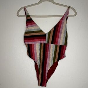 Billabong Deep V One-Peice Swimsuit